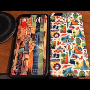 2 phone cases for 8plus. 15 for both or 10 each.